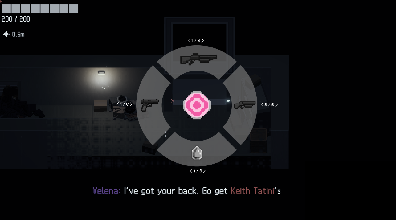 Overdawn weapon wheel design